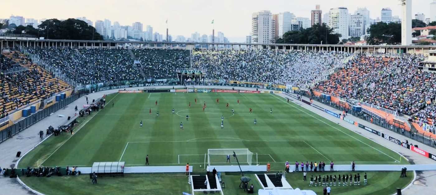 2542 BRAZIL SAO PAULO SOCCER SAO PAULO STADIUM POSTCARD